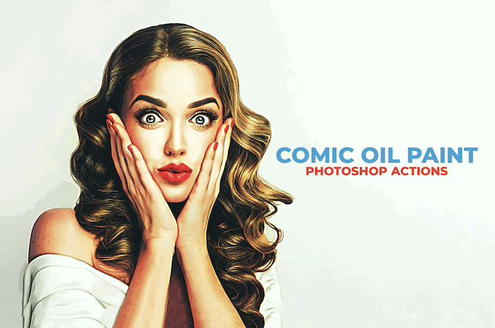 comic oil paint photoshop filter plugin