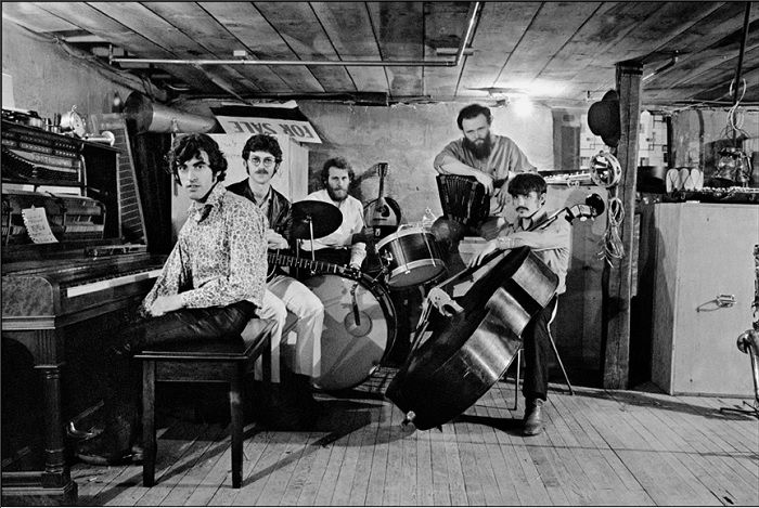 The Band in the basement in New York