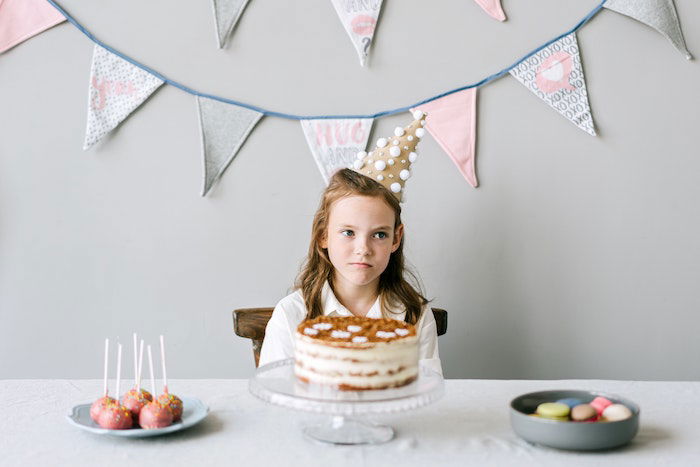 birthday girl portrait 