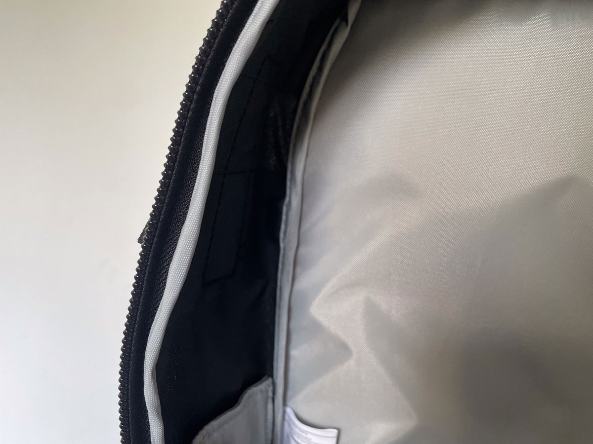 Showing minimal padding in the Lowepro Trekker Lite