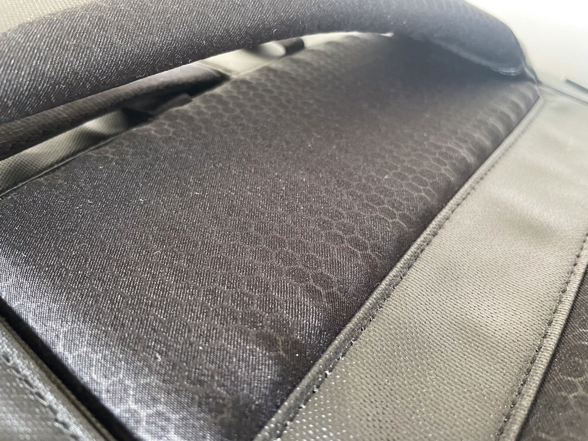 back padding on the Lowepro Freeline