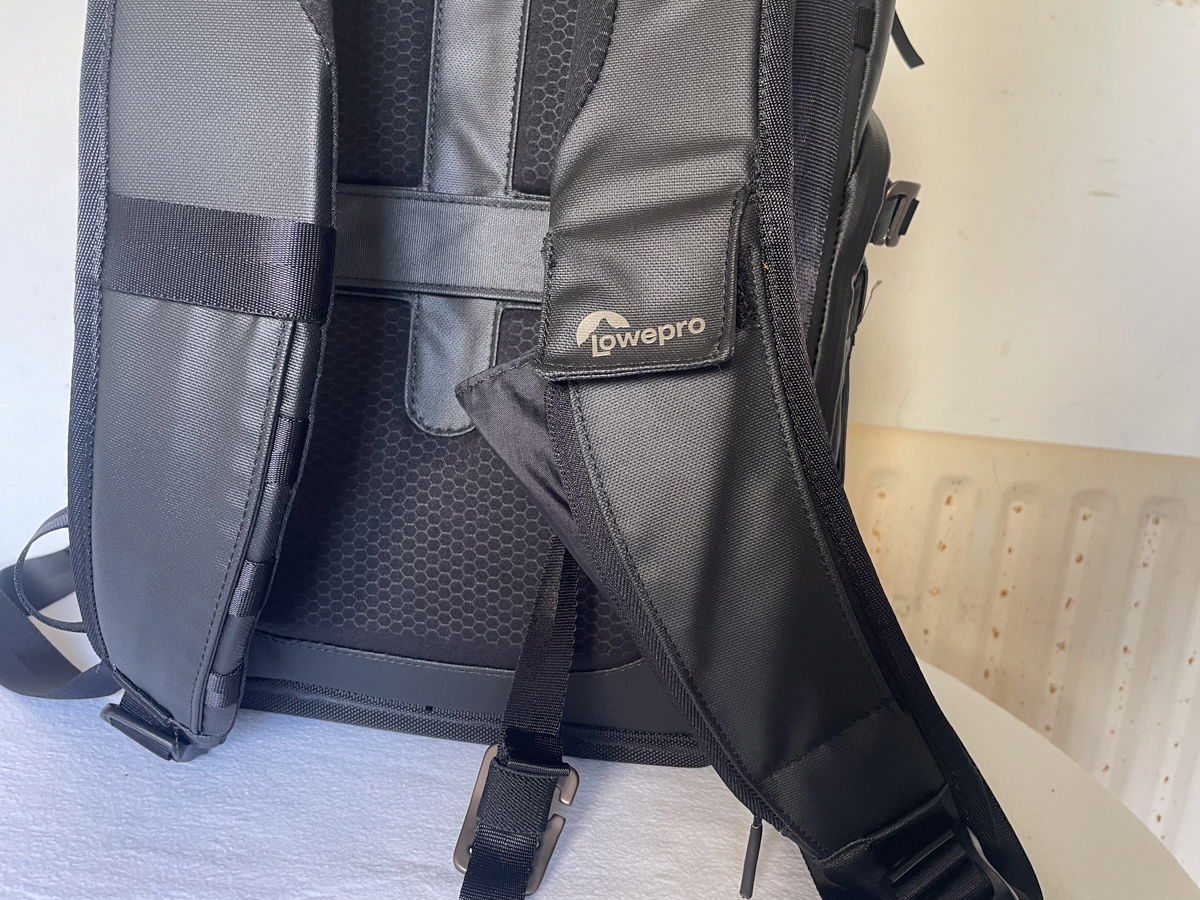 phone pocket on the Lowepro Freeline