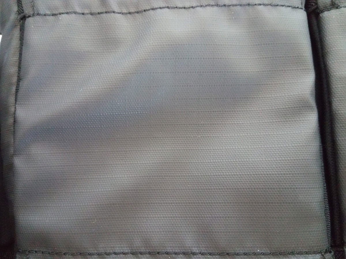 Close up of interior nylon