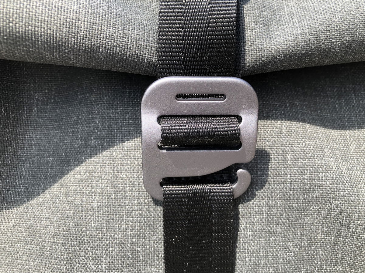 Picture of the f-stop Dyota camera backpack buckle