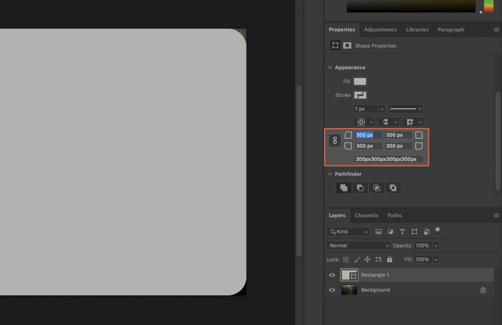 Adobe Photoshop application with the user interface partially visible.