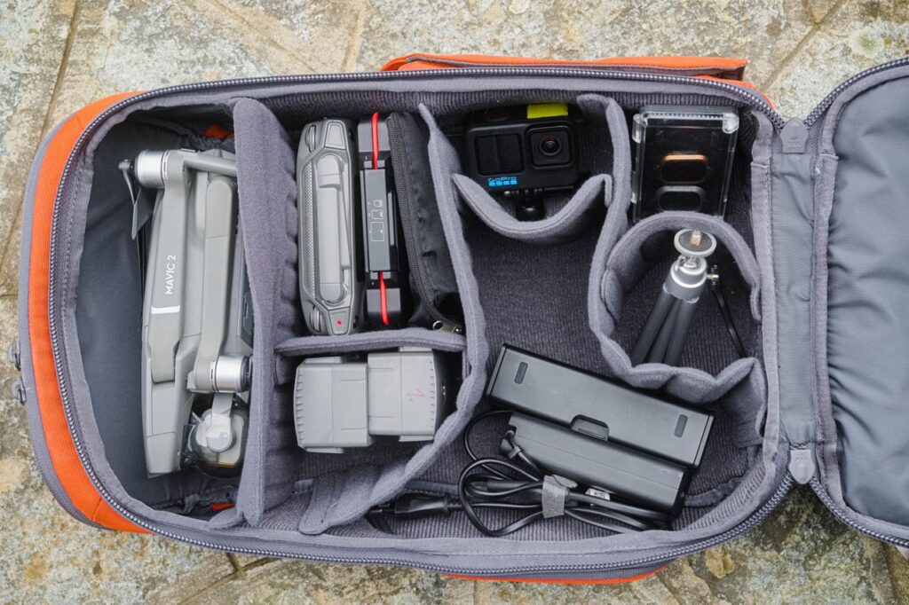 Nomatic Luma Camera Pack filled with photography gear