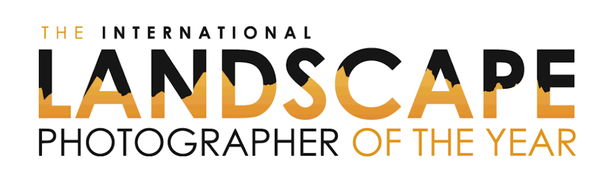 An advertisement or poster for the international landscape photographer of the year.