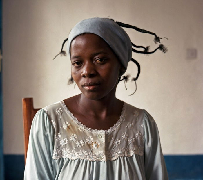 Portrait of Congolese woman