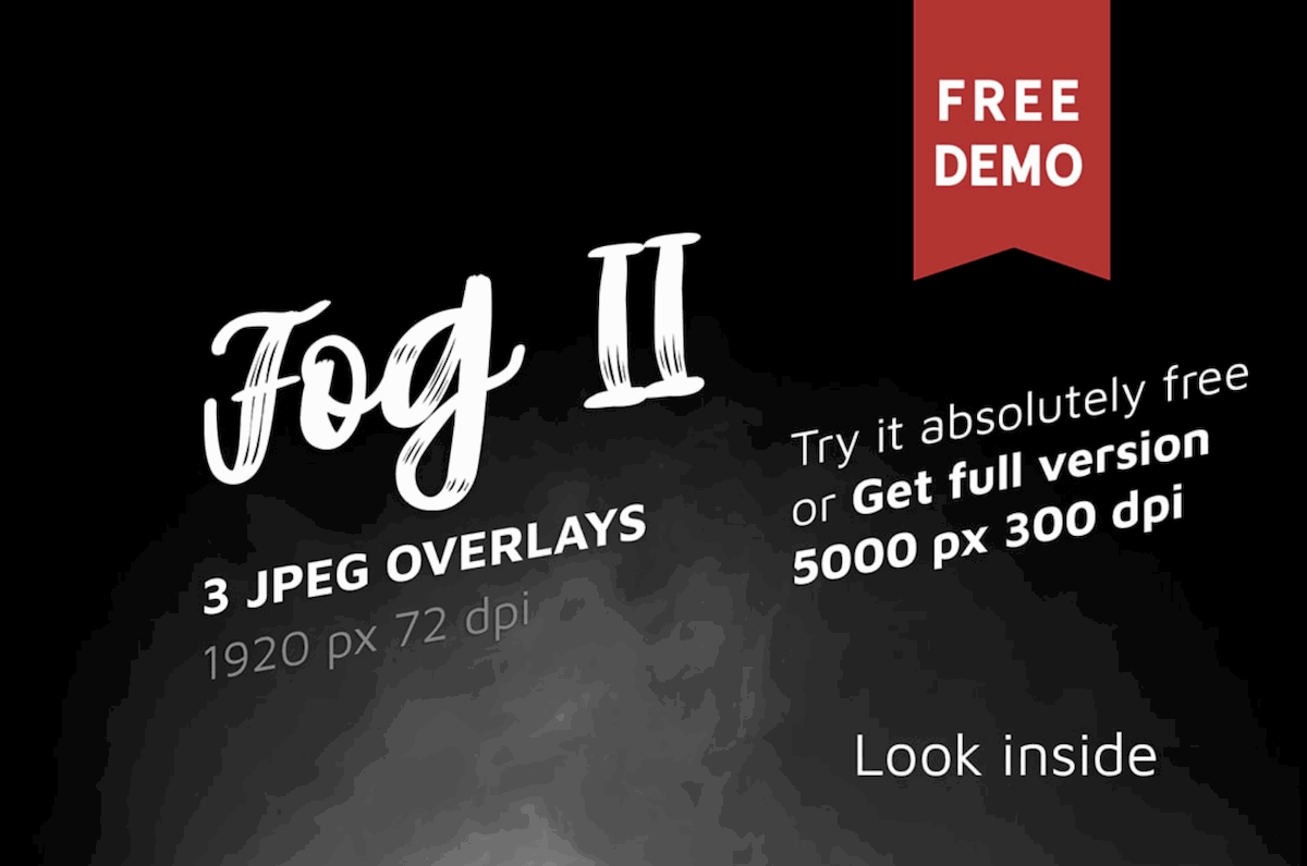 fog photoshop plugin ad